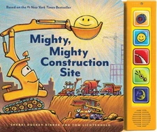 Mighty, Mighty Construction Site Sound Book - Board book - GOOD