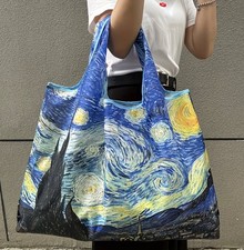 Modern Tote Bag/Handbag Inspired by Van Gogh's Painting, The Starry Night