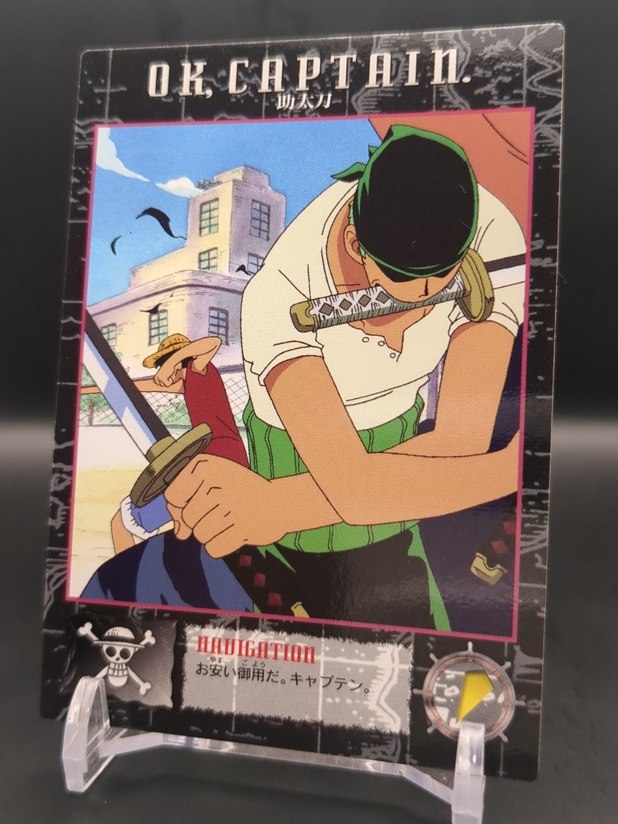 ONE PIECE CARDDASS MASTERS 値段相談して下さい Monkey D. Luffy Roronoa Zoro #30 One Piece Carddass Masters Card
