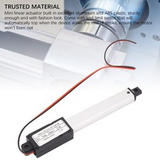 Electric Mini Linear Actuator 75mm Stroke 70N DC24V 8mm/s For Appliances Part