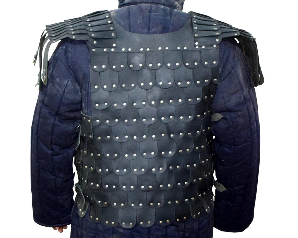 WEEKEND SALE Halloween Viking Celtic leather LARP renaissance Costume Armor SCA - Image 3 of 3