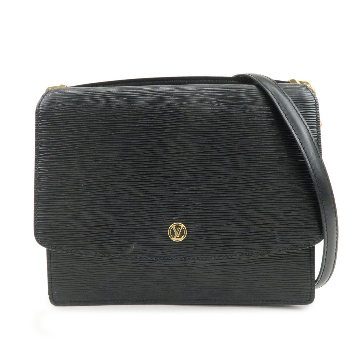 Louis Vuitton Epi Grenelle Shoulder Bag Crossbody Bag Noir M52362