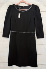 Talbots NWT Size 4 Black Long Sleeves Classic MSRP $129