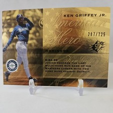 2008 SPx - Ken Griffey Jr. American Hero Ken Griffey Jr #KG64 /725 