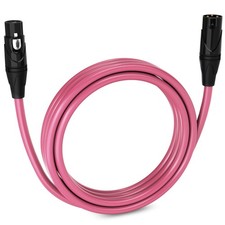 10 Feet XLR Microphone Cable Balanced Male to Female 3 Pin Mic Cord for Power...