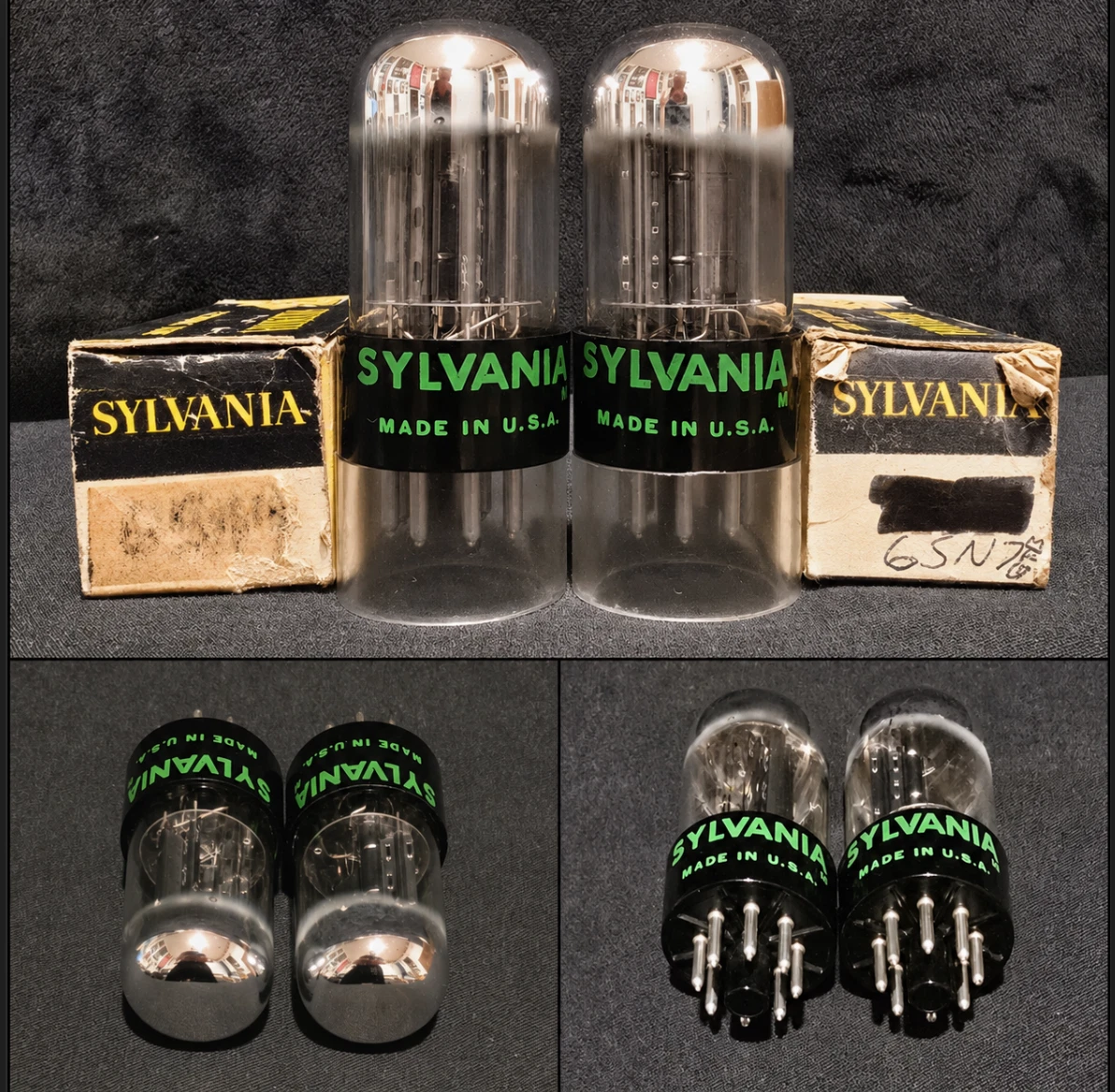 6SN7-WGT SYLVANIA ワンペアセット 真空管 (99) Sylvania 6sn7 for sale - eBay
