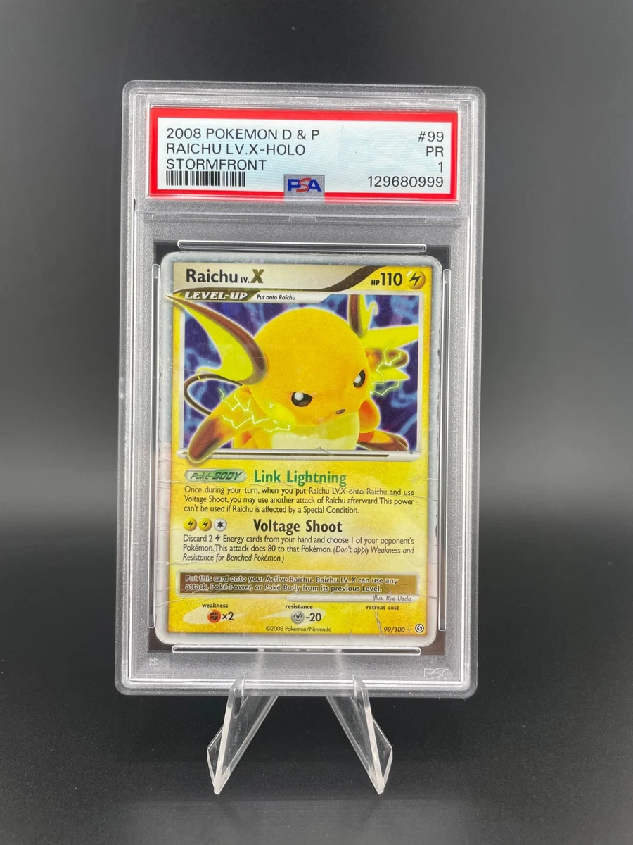 Raichu LV.X Pokémon TCG Cards for sale | eBay