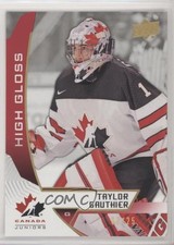 2019 Upper Deck Team Canada Juniors High Gloss /25 Taylor Gauthier #83 lt5