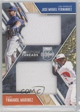 2017 Panini Elite Extra Edition Holo Silver 32/49 Jose Miguel Fernandez 1s8
