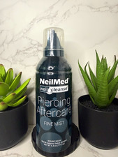 NeilMed NeilCleanse Piercing Aftercare Fine Mist Wound Wash Spray 6.3 oz