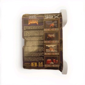 Sega Mega Drive 32x Doom Video Game Boxed with Manual
