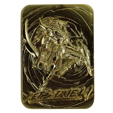 Yu-Gi-Oh! Limited Edition 24k Gold Plated Black Luster Soldier Metal Card