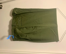 Smokey Joes Men's Green Solid Formal Vest Polyester Big & Tall 3XL w/44x32 Pants
