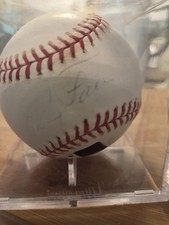 2001 PITTSBURGH PIRATES ELROY FACE AUTOGRAPHED AUTO BASEBALL RAWLINGS