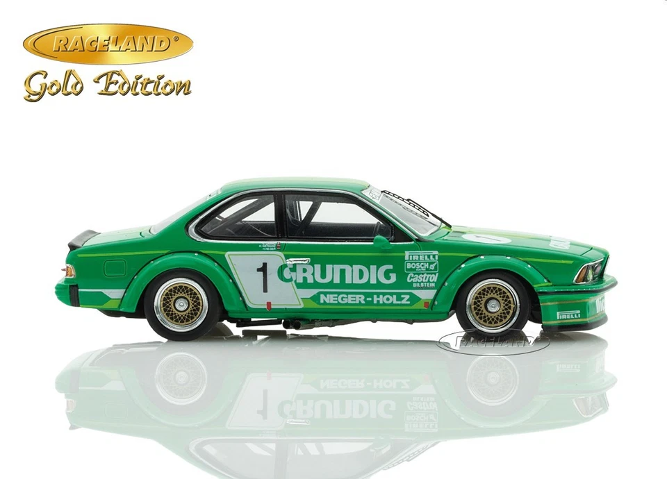 BMW 635 CSi Gr.2 RC Vienna Grundig TW-EM Nürburgring 1980 Werginz, Spark 1:43 - Bild 4 von 4