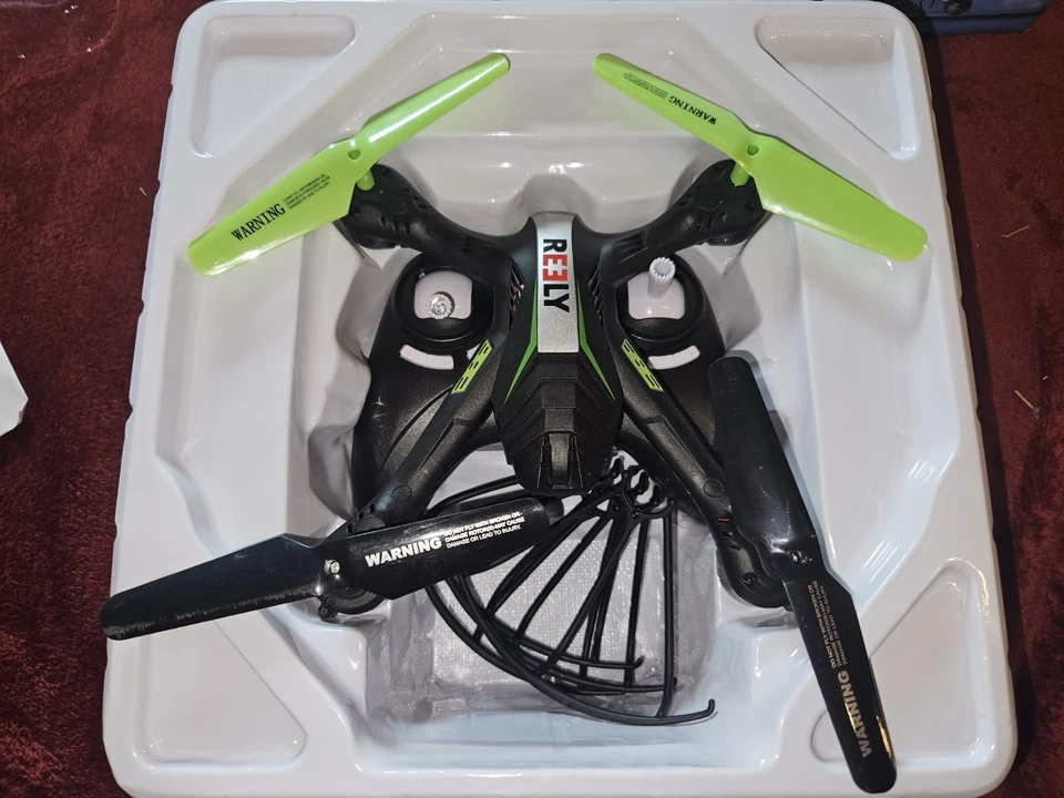 Reely Power Drohne XL Quadcopter 2,4Ghz RTF Return Funktion LED Beleuchtung Top - Bild 4 von 4