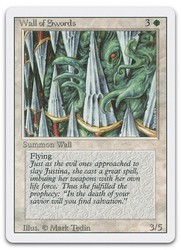 Wall of Swords - Revised Edition MTG Uncommon