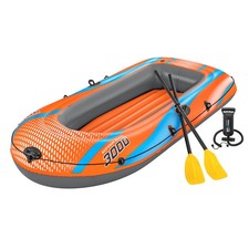 Aufblasbares Schlauchboot-Set Paddelboot für 2 Personen 246 x 122 x 45 cm