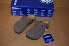 BIRKENSTOCK KAY BIRKOFLOR NARROW FIT MOCHA SANDALS CLOGS EU 28, 10-10.5 KIDS
