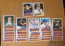 1985 Topps Detroit Tigers The World Champion 1984 Team (27) Cards - NrMt