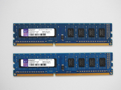 2x Arbeitsspeichermodul Kingston je 2GB 1Rx8 PC3 10600U (#un2)