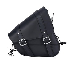 Motorcycle Saddle Bags Leather Motorcycle Solo Swing Arm Bag For Softails Spo...
