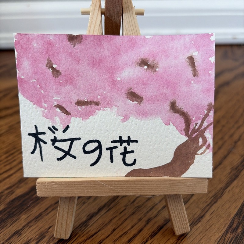 ACEO Art Card Original Hand-painted Watercolor And Painting