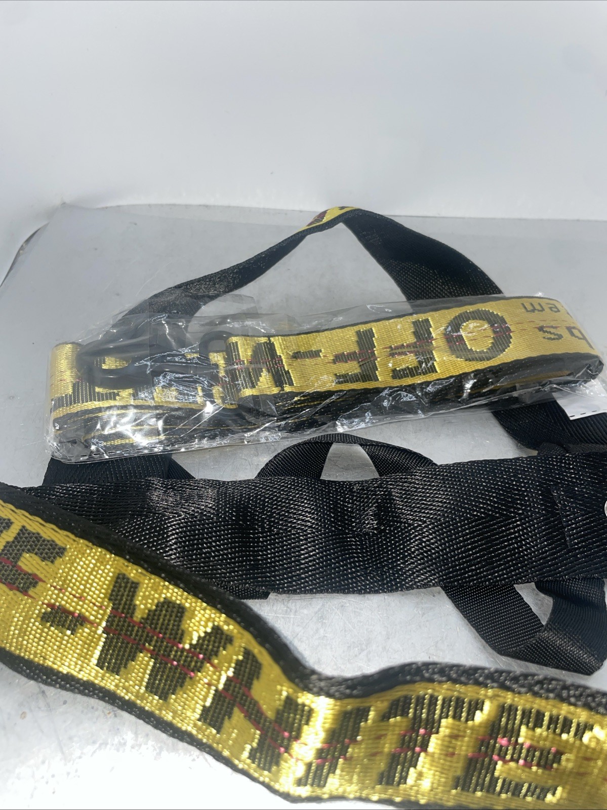 Off-White Weight Securing System Yellow Black Ind… - image 2