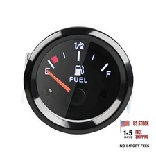 2" 52mm Fuel Level Gauge Meter Kit with LED Backlight, DC12V Fuel Tank Meter