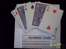 Acrobatic Cards magic trick read and see --- NIB