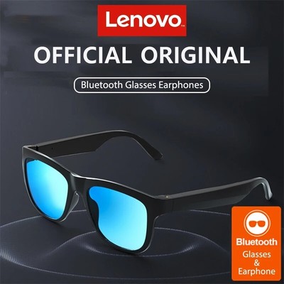 Lenovo Lecoo C8 Smart Glasses Headset Wireless Bluetooth Sunglasses Outdoor Spor