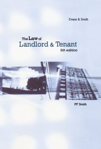 Law Of Landlord & Tenant By P F Smith