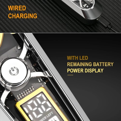 Wireless Charging Hair Clipper High Speed Type-C Rechargeable Hair Cutter - Picture 22 of 27