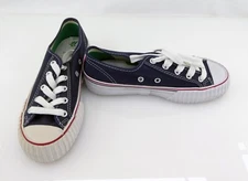 PF Flyers Shoes Center Reissue Lo Canvas Navy Blue Sneakers Womens 5.5