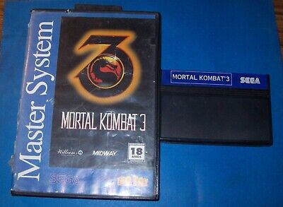 Mortal Kombat, Mortal Kombat II, and Mortal Kombat 3 (Sega Master System  Reviews)