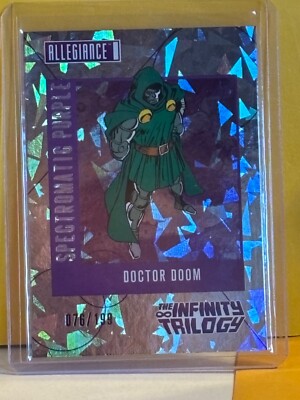 2023 Allegiance Infinity Trilogy Doctor Doom Spectromatic Purple