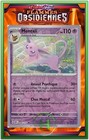 Mentali Reverse - EV3:Flammes Obsidiennes - 086/197 - Carte Pokémon FR Neuve