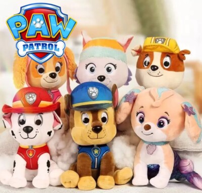 PAW Patrol 23cm Plüschtier Geschenk Weihnachten Süß Spielzeug Kinder Baby Xmas