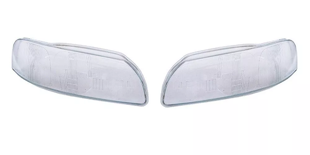 VOLVO V70 Headlight Glass Lens PAIR ( Left + Right ) 2001 - 2004