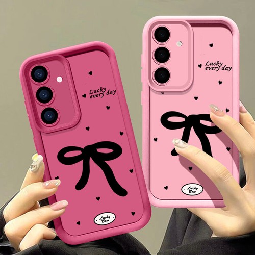 Bow Tie For Samsung S25 S24 Ultra S23 S22 A26 A36 A16 A15 A55 A35 A54 Case Cover - Picture 5 of 20