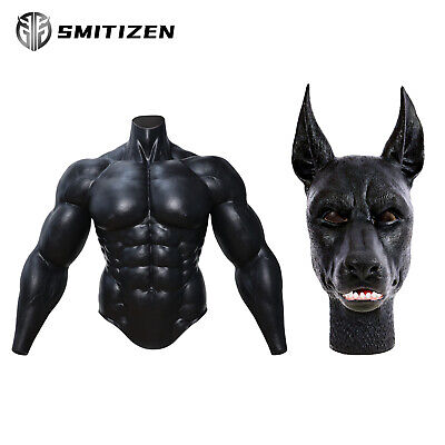 SMITIZEN Upgraded Silicone Muscle Suit Black Realistic SMITIZEN Upgraded Silicone Muscle Suit Black Realistic