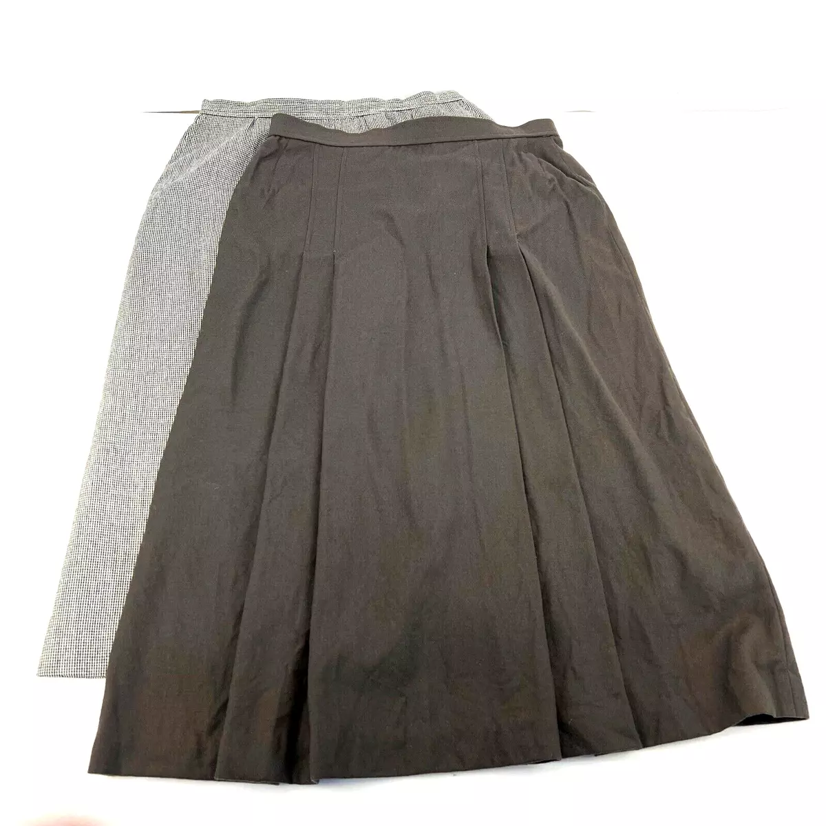 White midi cheap skirt 80s