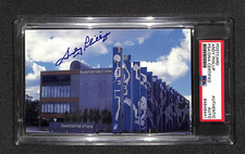 Andy Phillip Signed Autographed NBA Basketball Hall of Fame HOF Postcard PSA/DNA