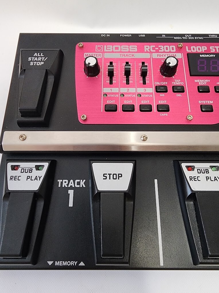 BOSS RC300 Effector Loop Station Looper Guitar Effect Pedal eBay