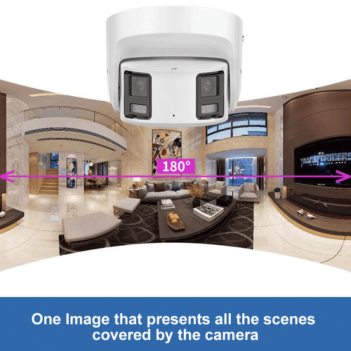 Hikvision 8CH 8MP Security System 4K 8MP Panoramic ColorVu 180° IP Camera 8K NVR - Picture 9 of 24