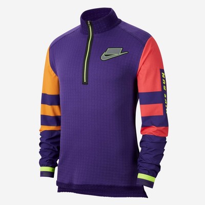 Nike Therma Fit Wild Run 1/4-Zip Pullover Running Jacket Men's Sz L - BV5603 547 193152496255 | eBay