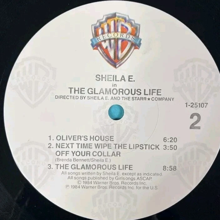 Sheila E The Glamorous Life Vinyl Record Album Female Drumer Ships From USA Foto 3 de 4