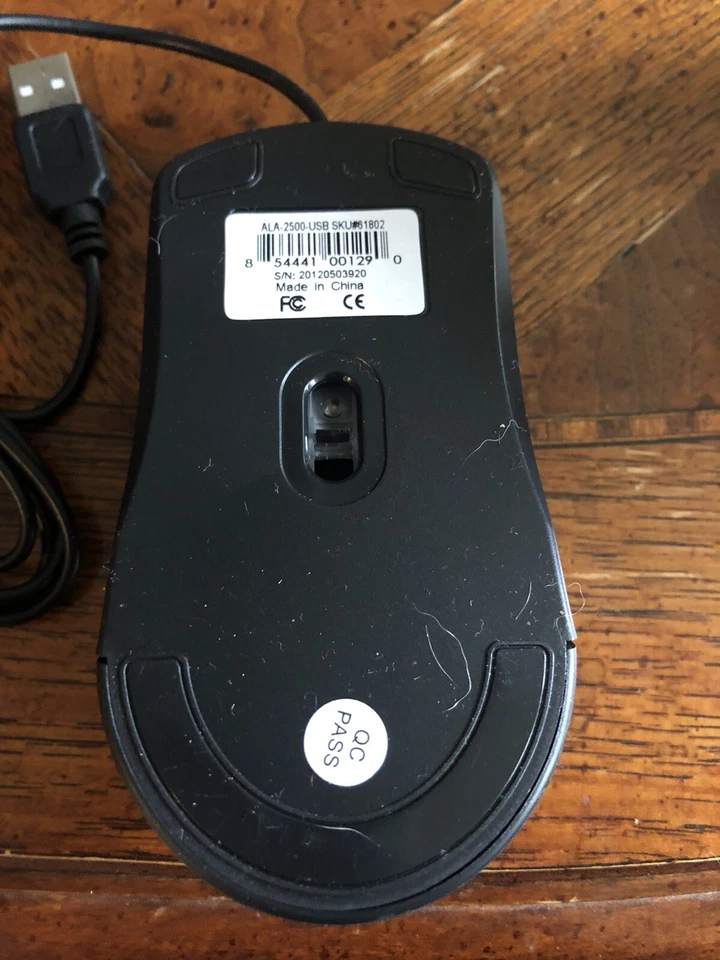 Alaska Mouse Wire USB Ala-2500 Computer Mouse - Image 2 of 2