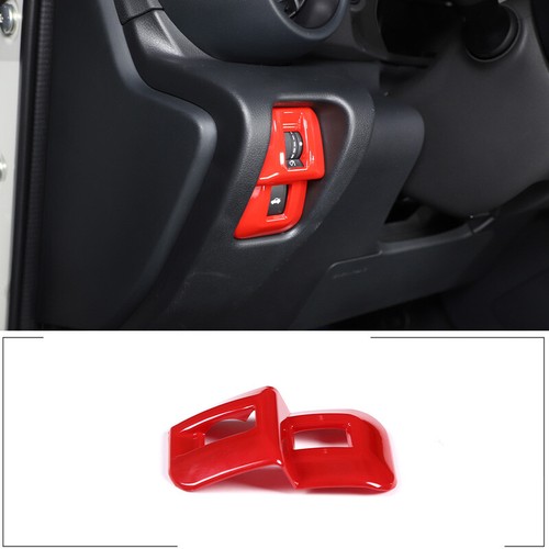 Red Tailgate Switch Button Cover Frame Trim Fit For Toyotā 86/Subar-u BRZ 2022 - Picture 2 of 12