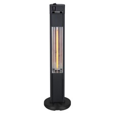Image of Litecraft Outdoor 1600 Watt Floor Standing Radiant Patio Heater - Black